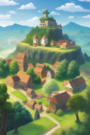 small village, anime, fantasy s-3234665285.png