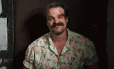 Jim Hopper Cute GIF - Jim Hopper Cute Talk - Discover & Share GIFs.gif