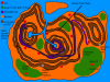 Sample island with 10 villages and 2 mountains.  One with two peaks.png