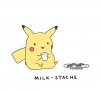 Pikachu milk-stache.jpg