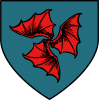 sarcelle a three bat wings conjoined gules in full.png