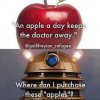 apple a day dalek.jpg