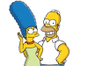 Homer and Marge Simpson.png