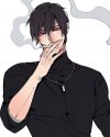 Male - Anime - Dark Hair- Older - Smoker.jpg