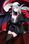 anime, vampire, fantasy, silver hair, red eyes s-3808964931.png