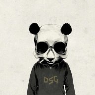 disgruntled panda