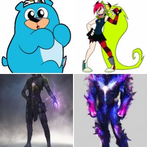 Characters that I've played; fandom, originals, and some I'll use