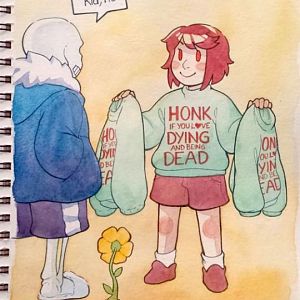 Sans and Chara's relationship