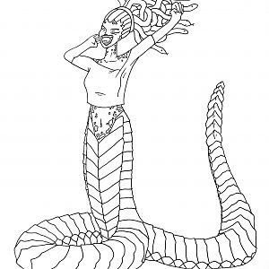 Unnamed Medusa Character