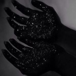 Black Starry Hands Icon