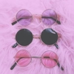 Pink Glasses Icon