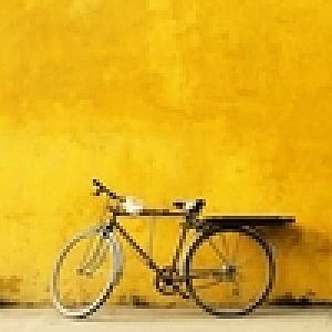 Yellow Bike Icon