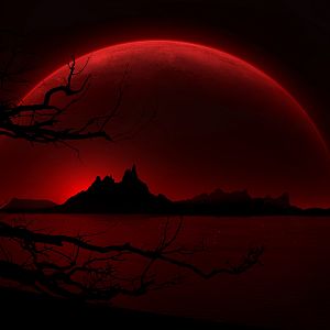 Wallpapersxl-Anne-Stokes-Blood-Red-Moon-Hd-wallpapers | RpNation