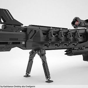 Magnetically Accelerated Sniper Rifle (MASR)