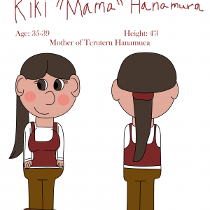 Kiki Hanamura Ref Sheet