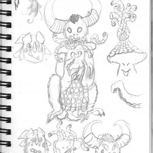 Random Blinky doodles