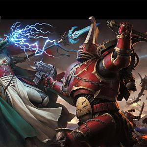 Eldar vs Warriors of Chaos