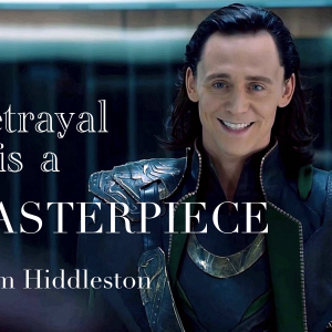 Loki Odinson + Tom Hiddleston quote