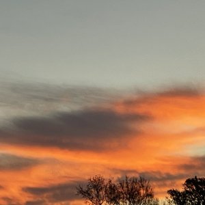 Orange Clouds of Sunrise
