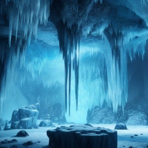 Underground Ice Cavern