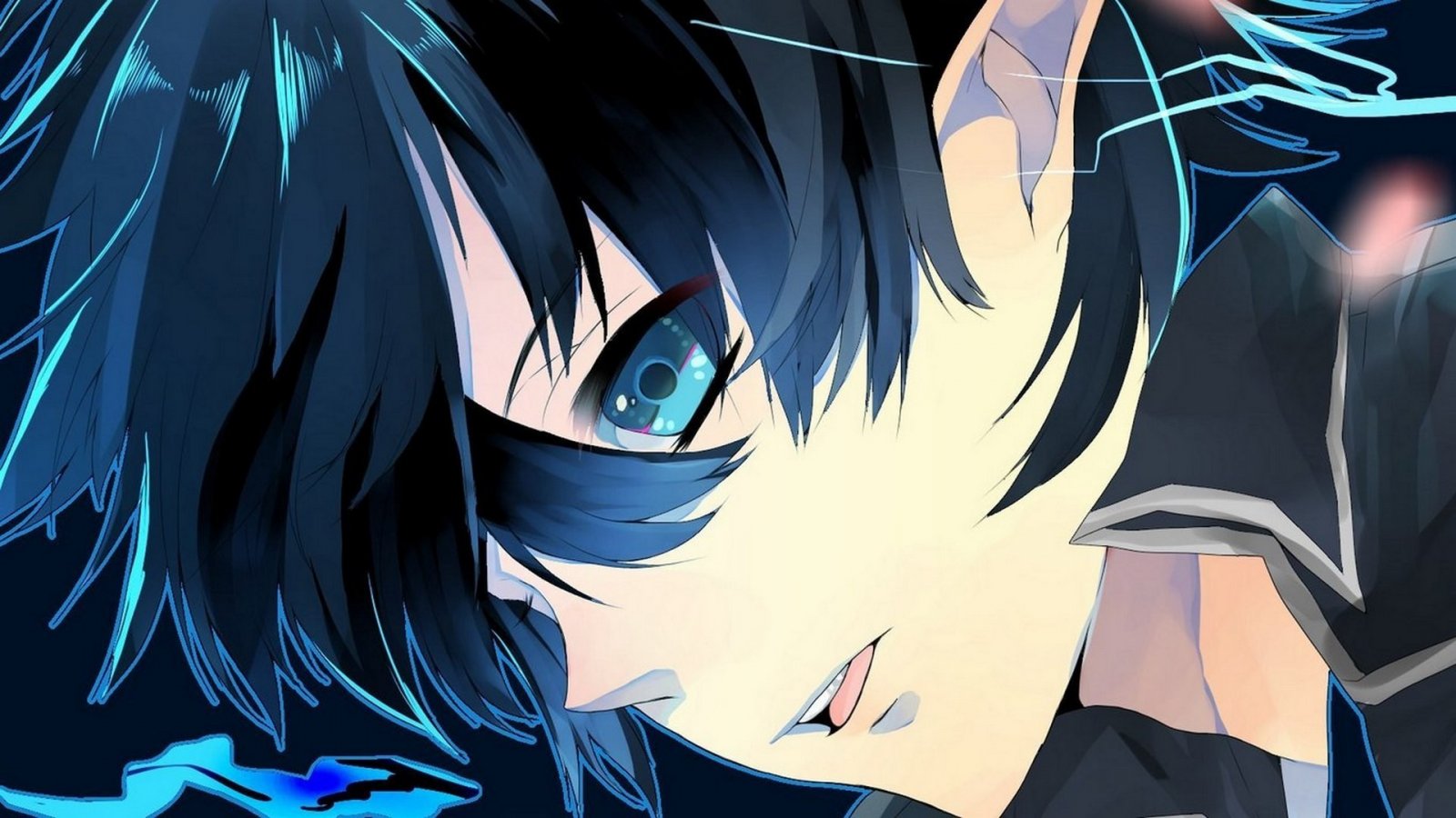 Anime Guy Black Hair Blue Eyes 1920x1080 Wallpaper406481 Jpg