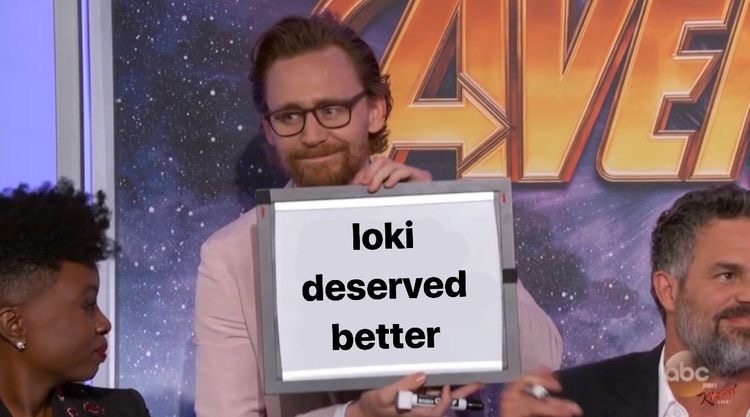 Loki deserves better (feat. Hiddles)