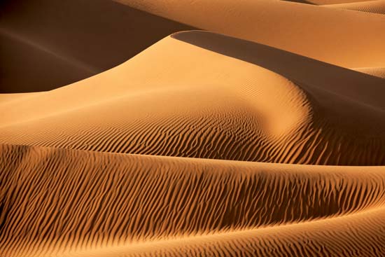 Sand Dunes Of El Krabah