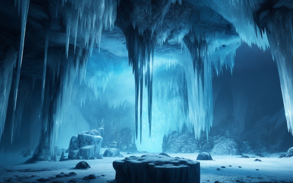 Underground Ice Cavern