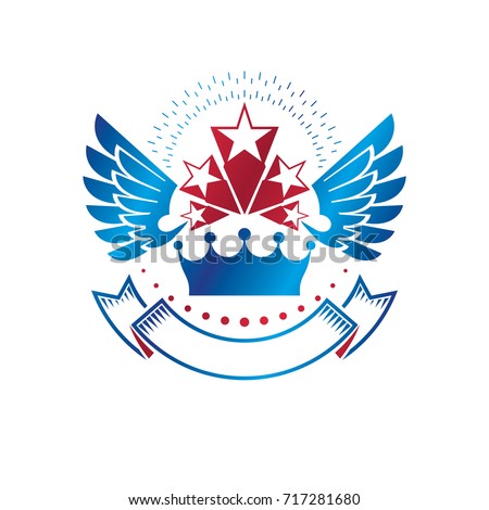 stock-vector-winged-ancient-star-emblem-decorated-with-imperial-crown-and-luxury-ribbon-heraldic-vector-design-717281680.jpg
