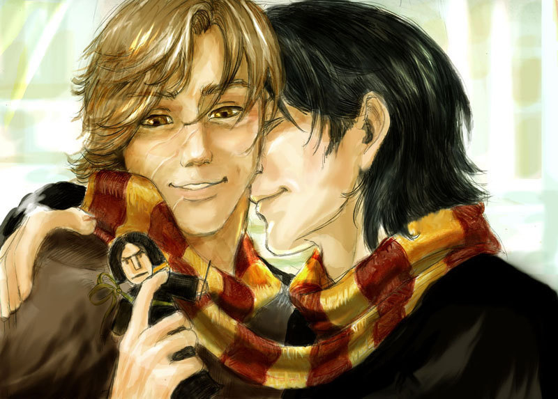 Remus-and-Sirius-With-a-Snape-doll-moony-and-padfoot-12498037-800-573.jpg