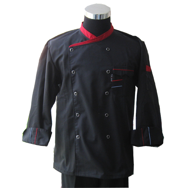 The-hotel-and-restaurant-chef-uniforms-Black-Style-Long-sleeve-Pretty-Pocket-NO-52.jpg