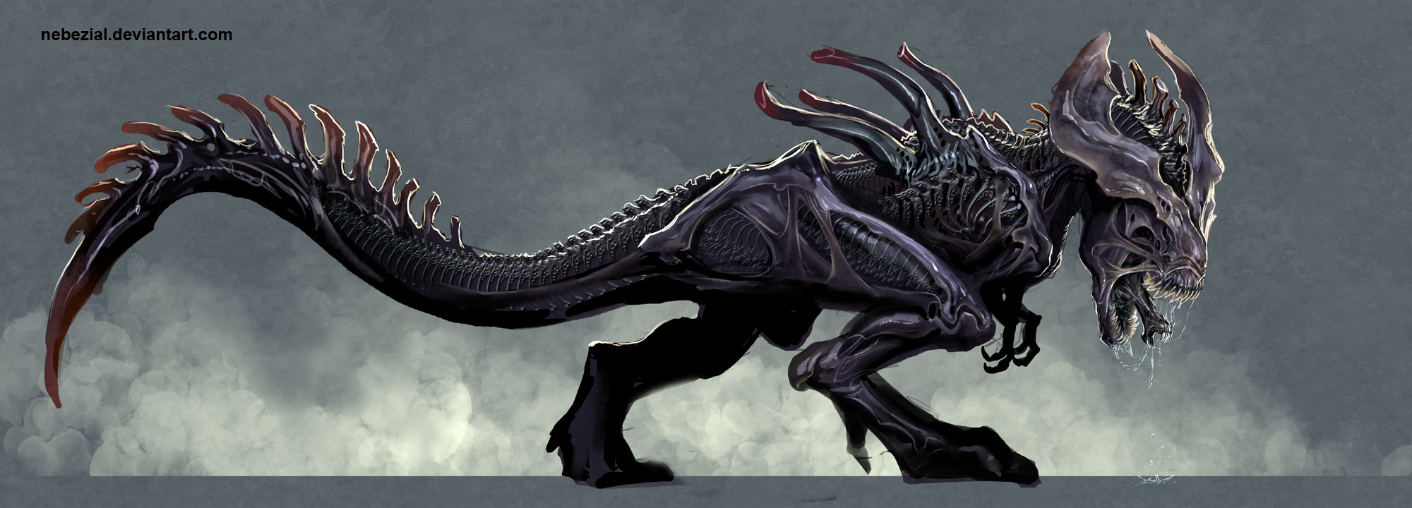 this-xenomorph-t-rex-is-much-more-terrifying-than-the-indominus-rex1