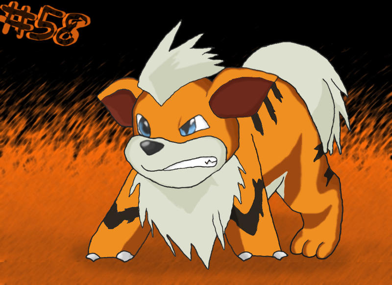 growlithe__about_to_attack__colored_by_hastethaday-d5h9ij3.jpg