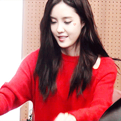 Hyomin T-ara Beauty in Red GIF (3).gif