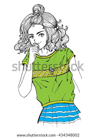stock-vector-vector-illustration-of-beautiful-manga-girl-with-happy-face-curly-hair-ice-cream-perfect-for-434348002.jpg