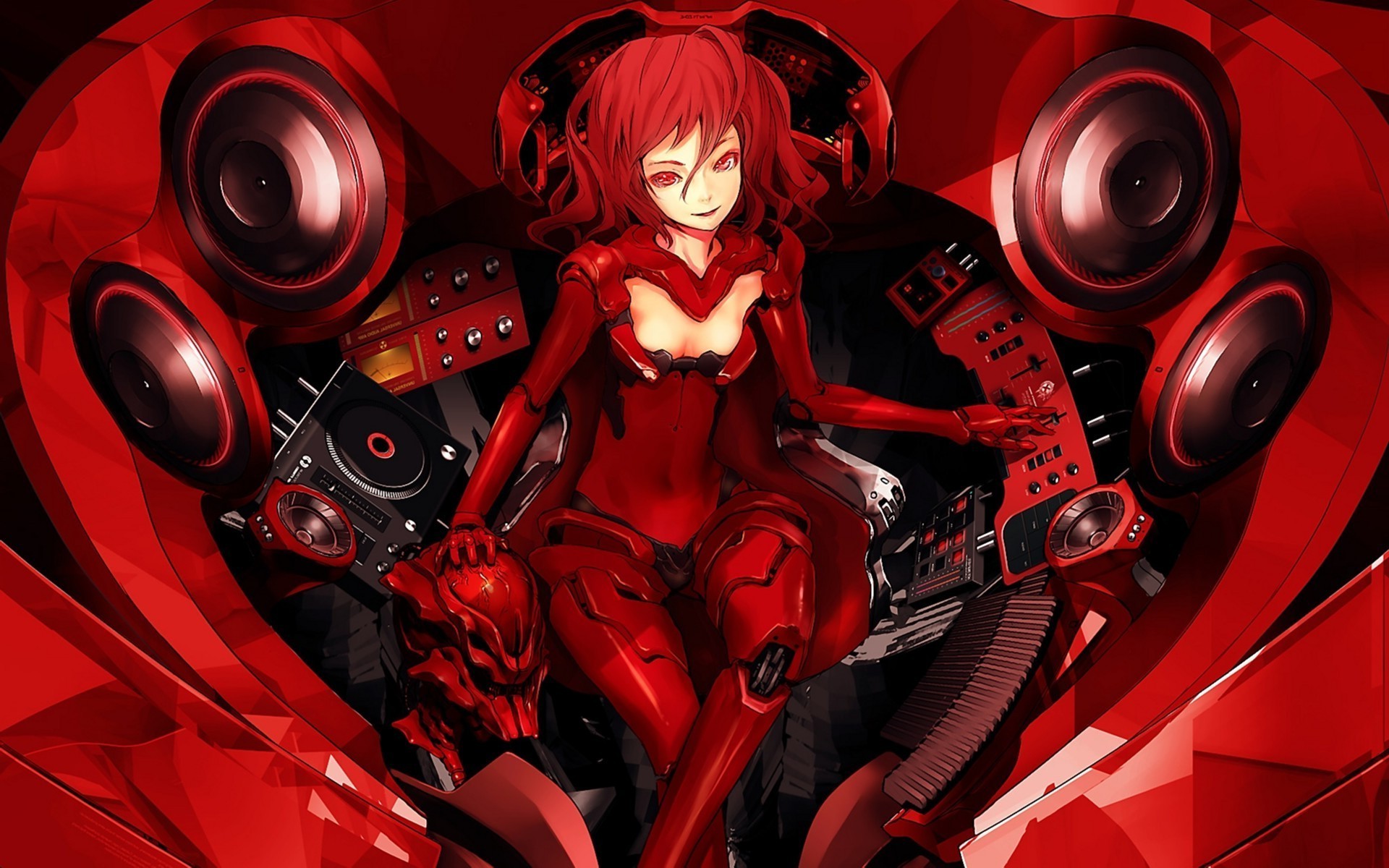 108986-artwork-fantasy_art-anime-cyborg-music-speakers-disc_jockey-red-redhead-Redjuice-original_characters.jpg