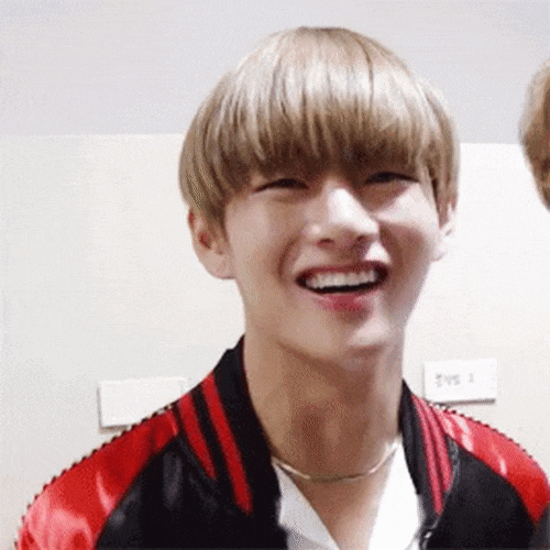 Image result for taehyung smile gif