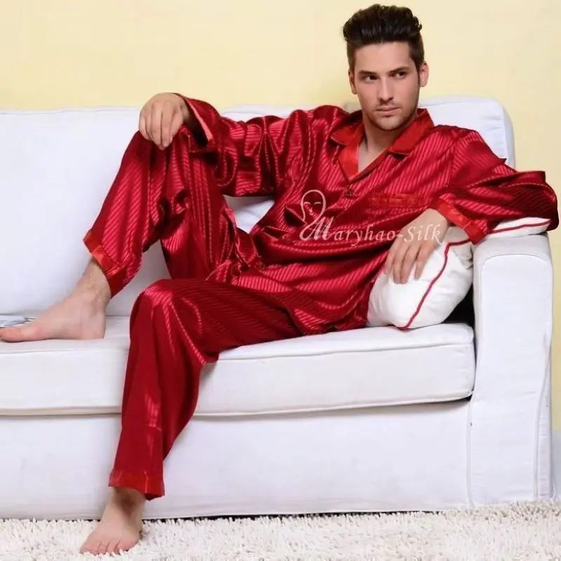 Mens-Silk-Satin-Pajamas-Set-Pajams-Pyjamas-Long-Set-PJS-Sleepwear-Loungewear-S-4XL-Plus-Stripped.jpg