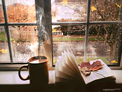 rain coffee books | Tumblr in 2020 | Autumn cozy, Autumn inspiration,  Autumn aesthetic