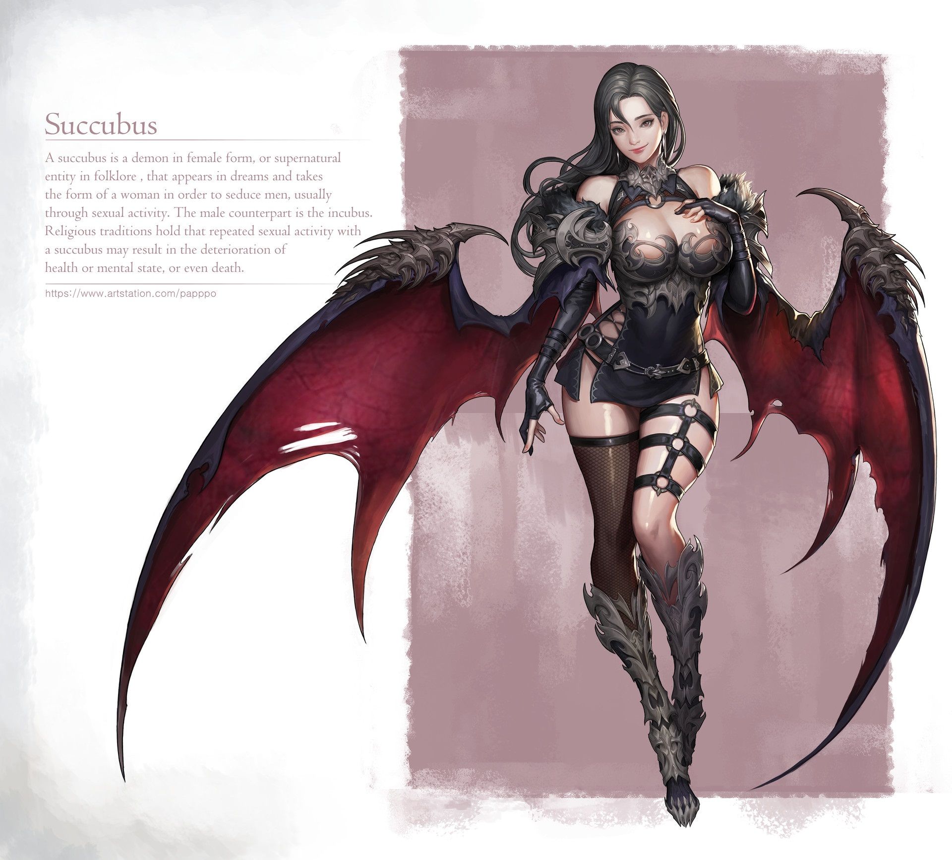 Image result for succubus anime art