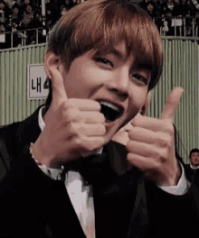 Image result for taehyung ok gif