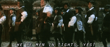 men in tights i need a rewatch GIF