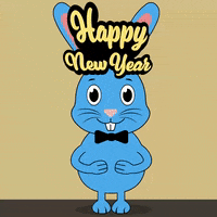 Happy New Year GIF by GIPHY Studios 2022