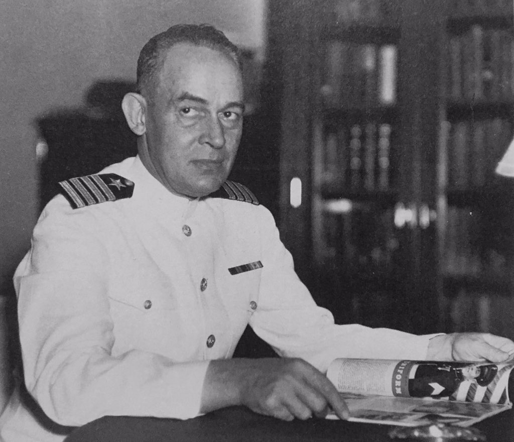 USS Arizona on Twitter: Captain Franklin B. Van Valkenburgh, Commanding  Officer, USS Arizona (BB-39) in his cabin in November 1941.  https://t.co/hQQcPVwauU