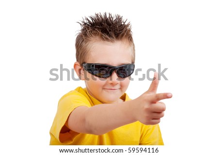 stock-photo-boy-with-sunglasses-and-hand-in-shape-of-gun-isolated-on-white-background-59594116.jpg