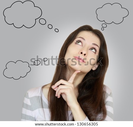 stock-photo-thinking-woman-with-many-ideas-in-empty-bubble-on-grey-background-looking-up-with-finger-at-face-130656305.jpg