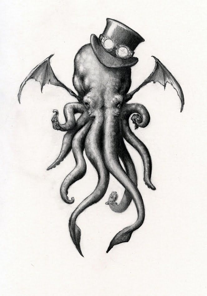 Black-And-Grey-Cthulhu-With-Hat-Tattoo-Design.jpg